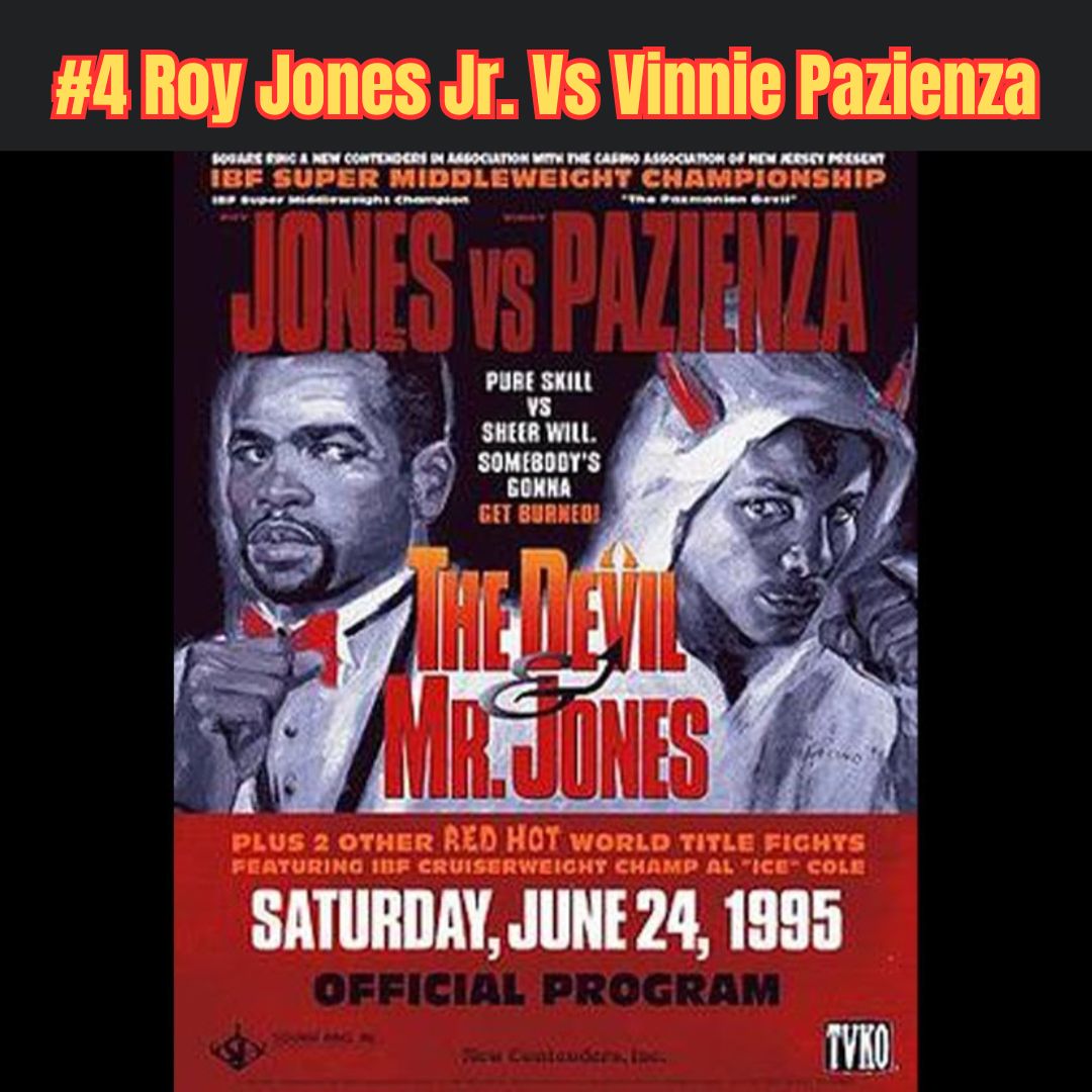 Read more about the article Roy Jones Jr. Vs Vinnie Pazienza