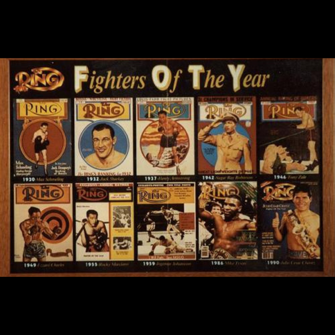 Every Ring Magazine’s Fighter Of The Year 1960-2023 (trying a new design for pictures)